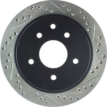 Centric Parts Sport Drilled/Slotted Brake Rotor, 127.42077L 127.42077L